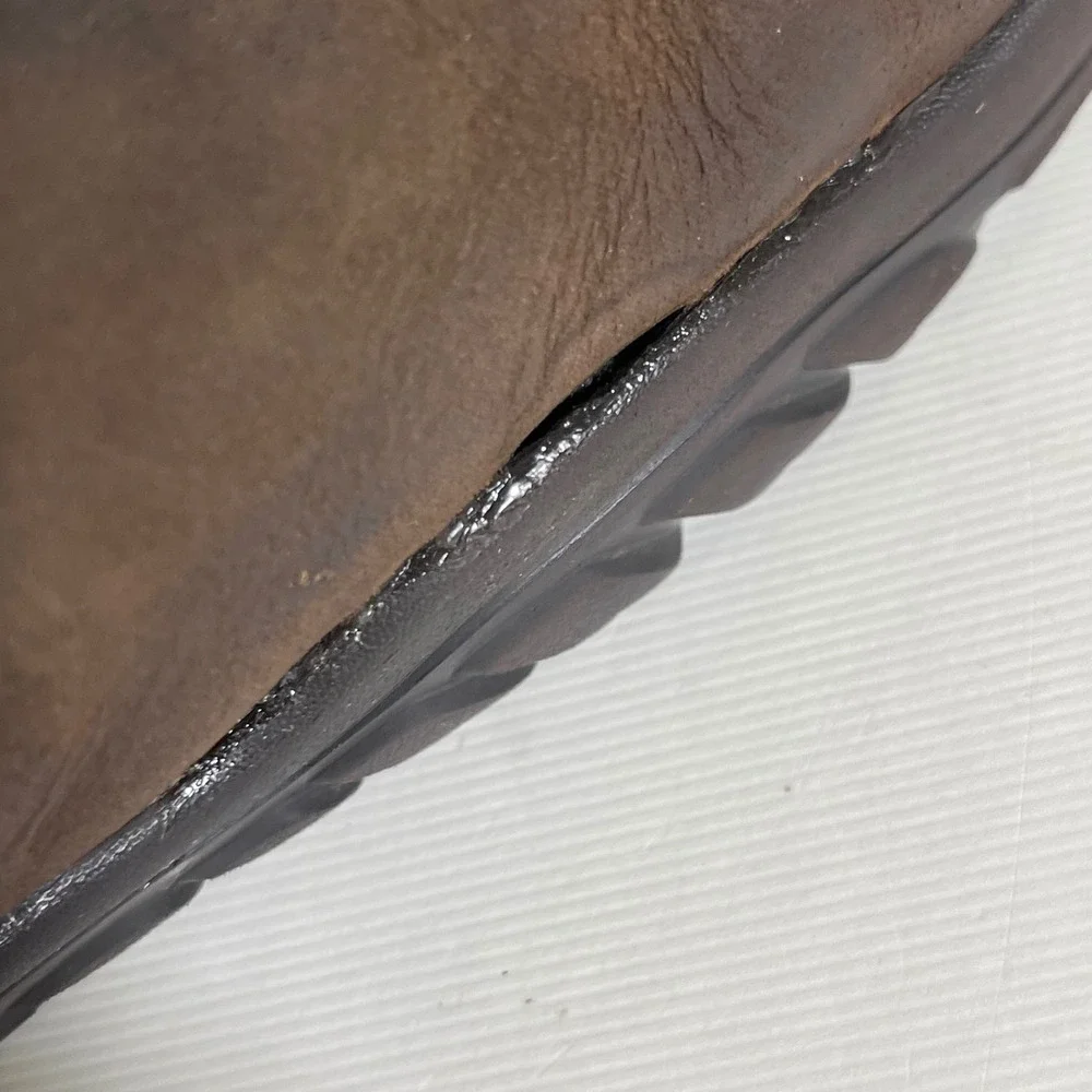 Lems Chelsea Boot WP Espresso Brown Leather Waterproof Pull On Men's 11 US